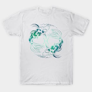 Pisces Line art T-Shirt